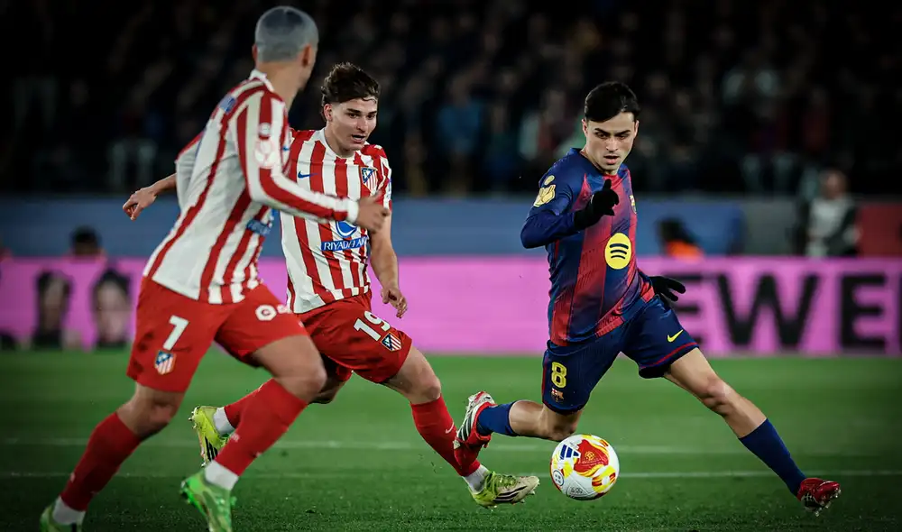 Barcelona goleó 3-0 a Atlético Madrid en el último partido que disputaron. Foto: AFP