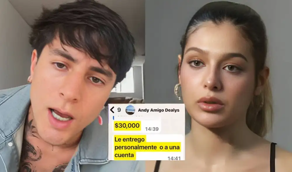 La expareja del streamer Diealis acudió a Magaly Medina para hacer pública su denuncia.