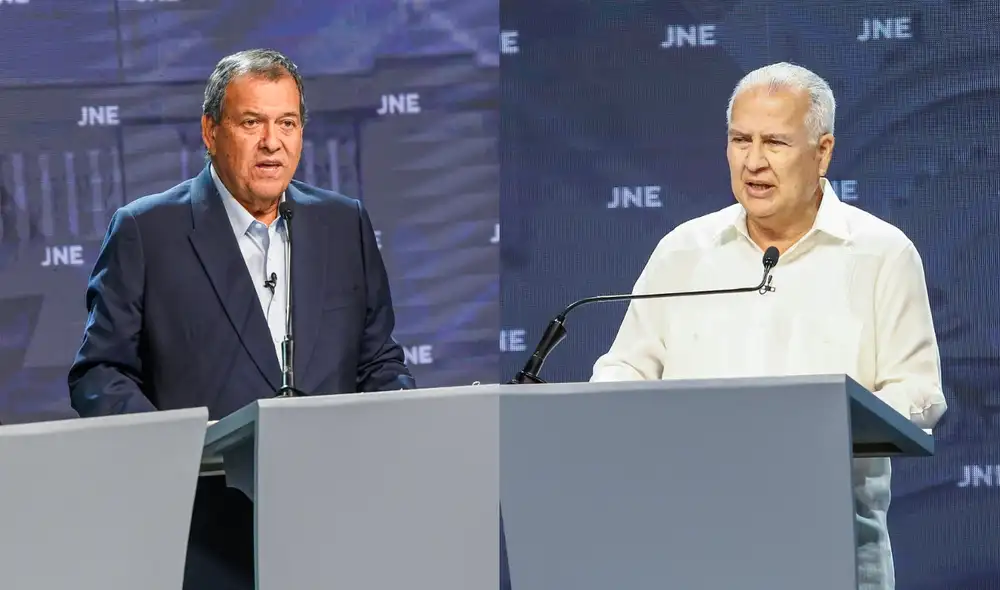 Jorge Nieto y López Chau desaprovecharon el debate presidencial y su participación fue deslucida. Foto: JNE.