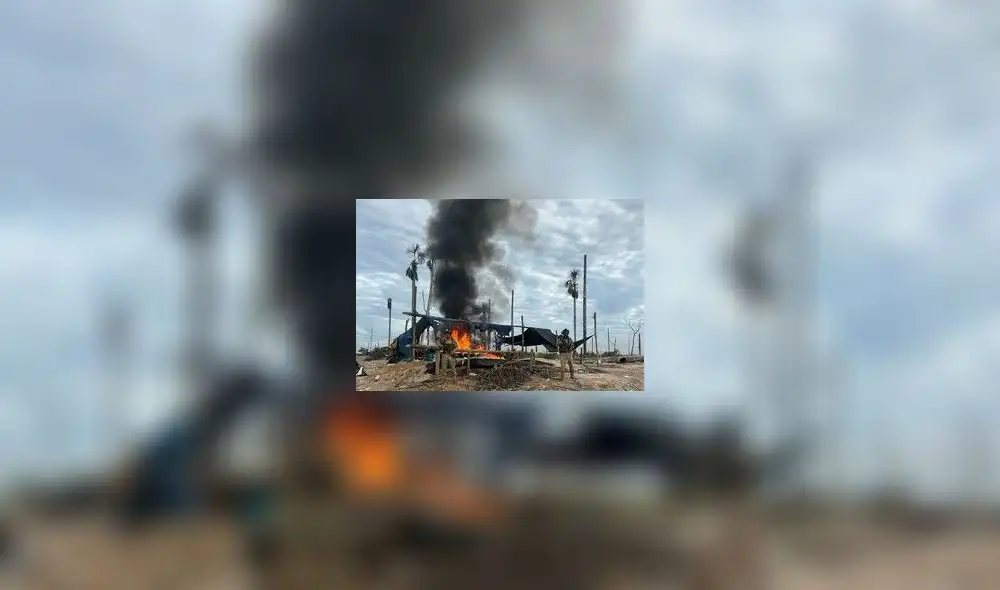 Destuyen 27 campamentos de mineros ilegales en Madre de Dios.