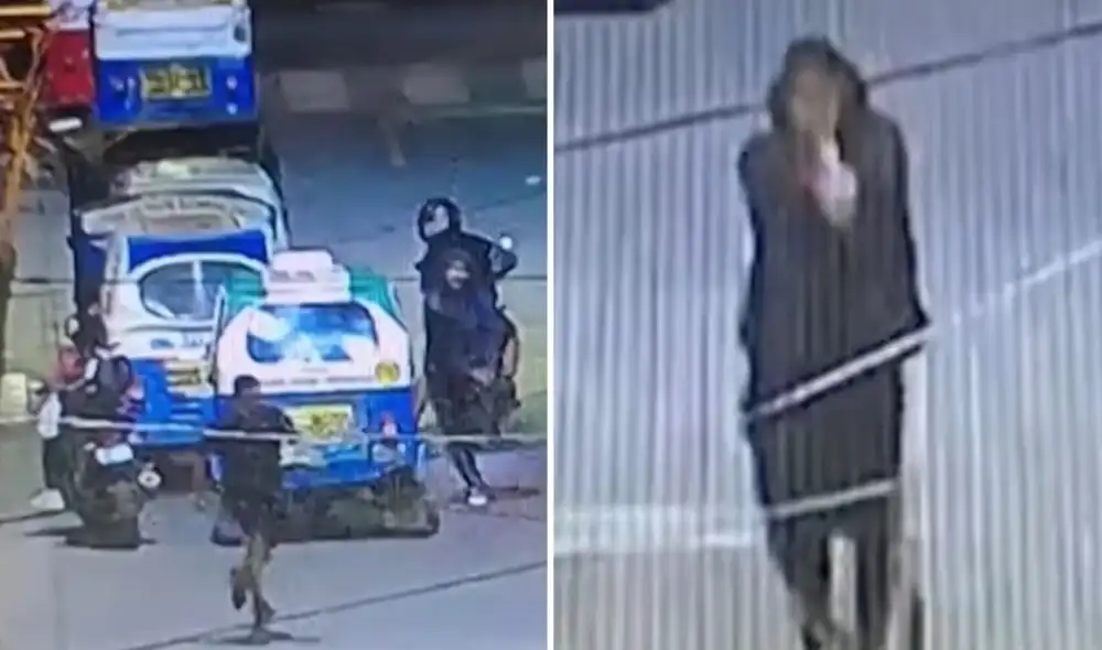 Dos mototaxistas resultaron heridos en Comas, Lima Norte, tras un ataque por presuntos extorsionadores.