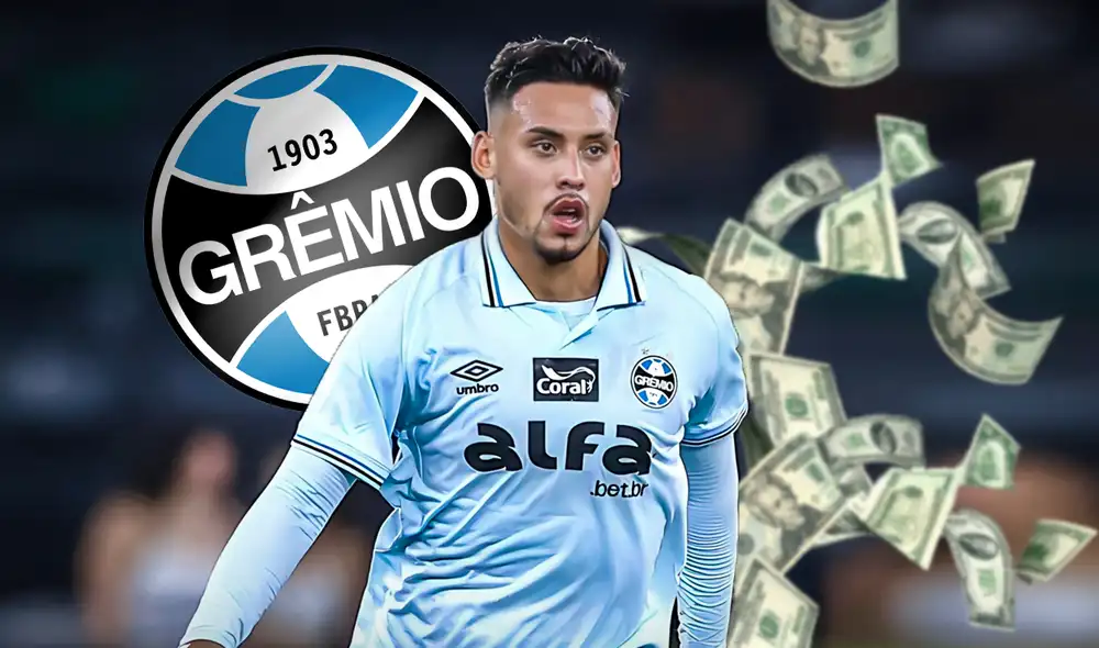Erick Noriega llegó a Gremio tras su paso por Alianza Lima. Foto: composición LR/Gremio