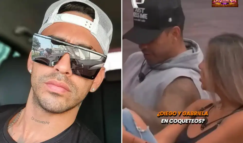 Novia de Diego Chávarri se pronuncia sobre cercanía del exfutbolista con Gabriela Herrera en ‘La granja VIP’: "Tuvimos una conversación"