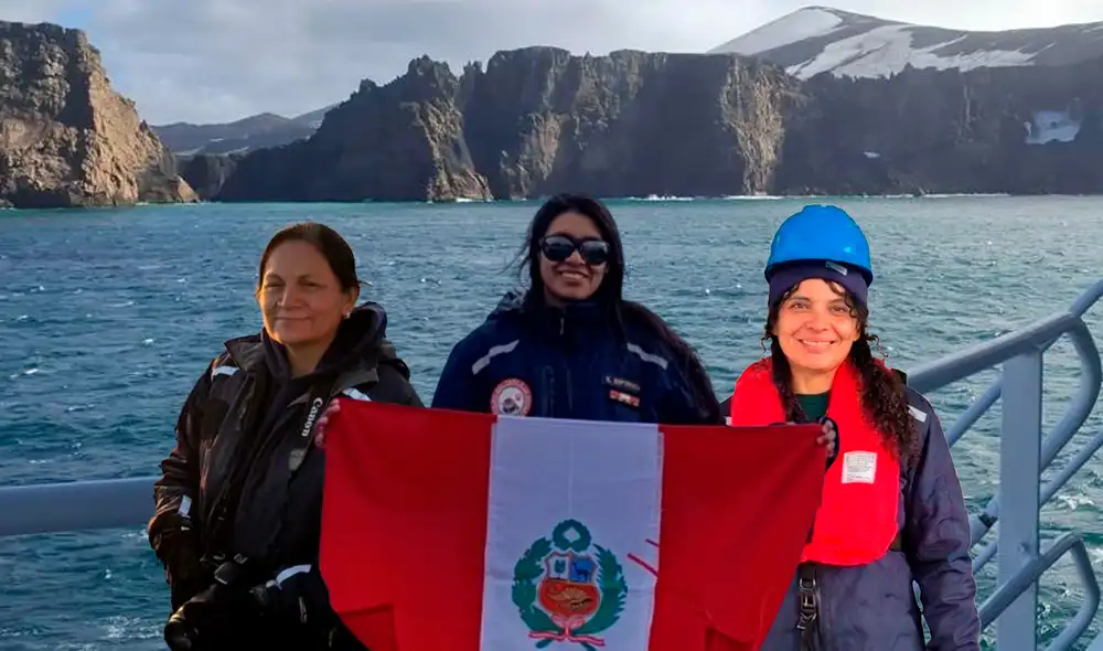 Científicas peruanas desarrollaron proyectos sobre el impacto climático en la Antártida Científicas peruanas desarrollaron proyectos sobre el impacto climático en la Antártida