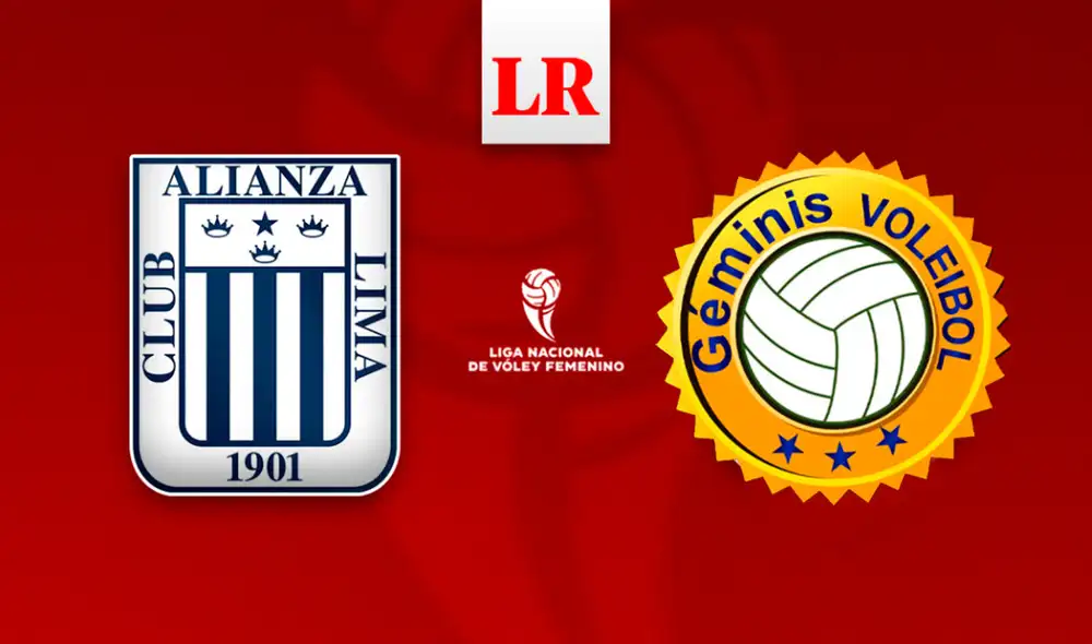 Alianza Lima y Géminis se enfrentan en el partido de vuelta por la Liga Peruana de Vóley. Foto: composición LR
