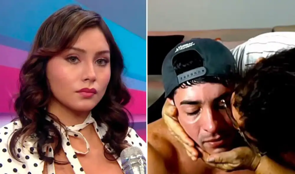 Piero Arenas recibió el apoyo de su madre cuando realizaba la transmisión en vivo. Foto: Composición LR/TikTok.