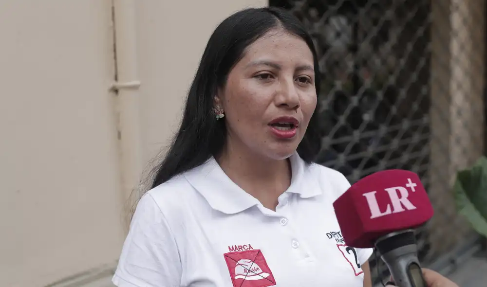 Candidata de Ahora Nación postula a diputada por Cusco. Foto: LR