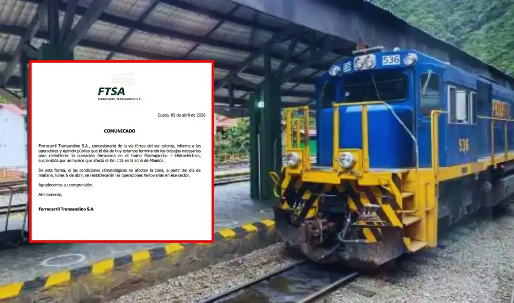 Ferrocarril Trasandino anuncia restablecimiento de operaciones tras trabajos de rehabilitación Ferrocarril Trasandino anuncia restablecimiento de operaciones tras trabajos de rehabilitación
