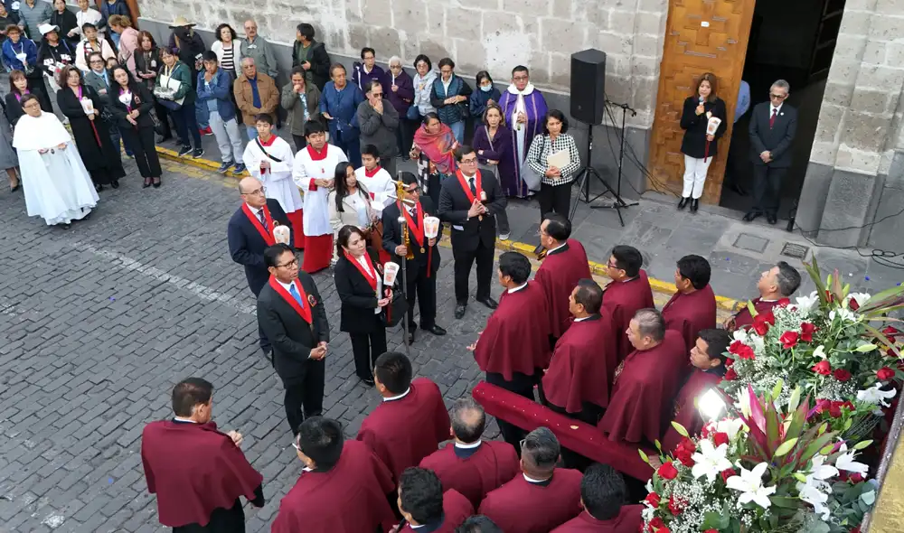 Este tradicional evento, que se celebra cada año, reúne a la familia judicial y refleja los valores de humildad y justicia. Fuente: Difusión.