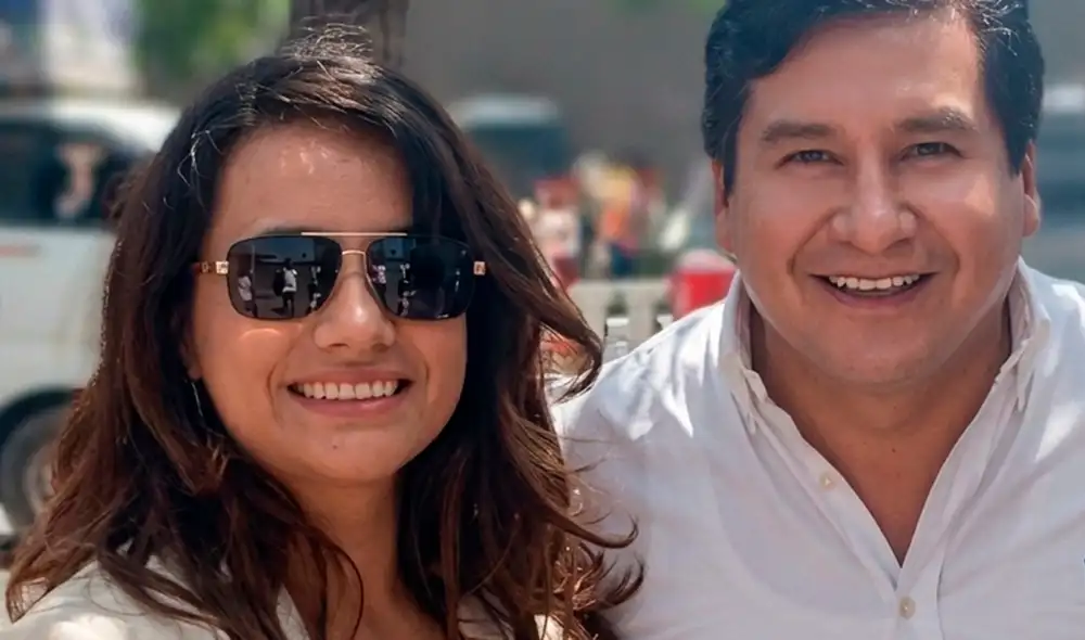 Matrimonio ROTO. Vladimir Meza y su esposa Miriam Hidalgo: ella terminó la relación al enterarse de su infidelidad. Foto: La República