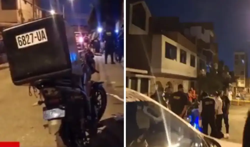 Víctima fue atacada por sujetos en motocicleta.