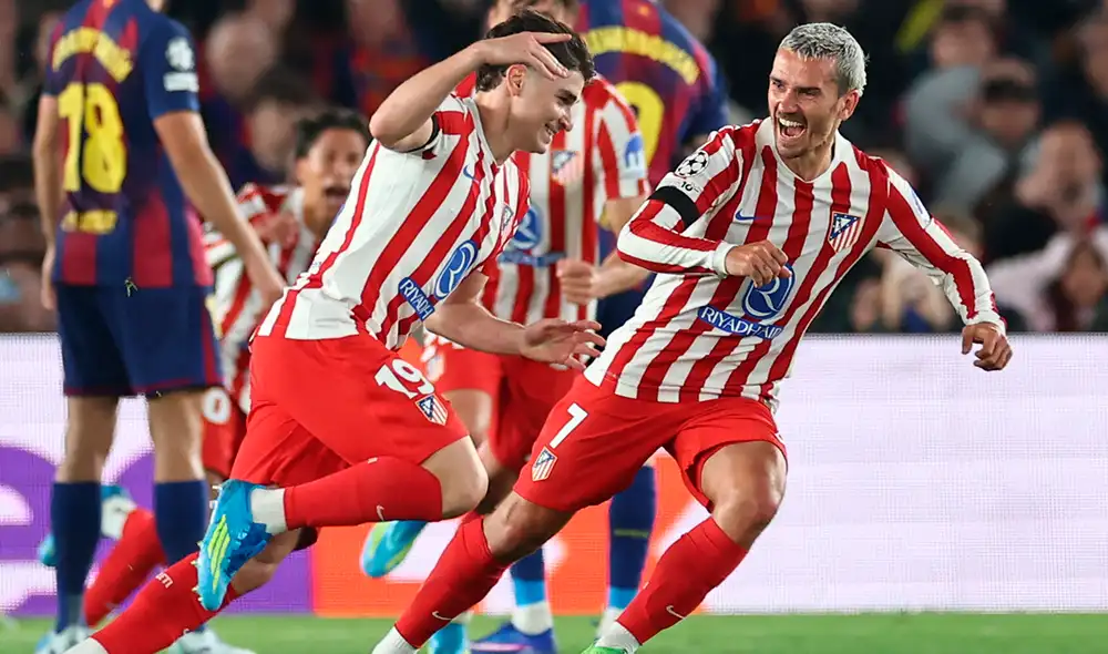 La vuelta entre Barcelona - Atlético Madrid se jugará en martes 14 de abril. Foto: AFP