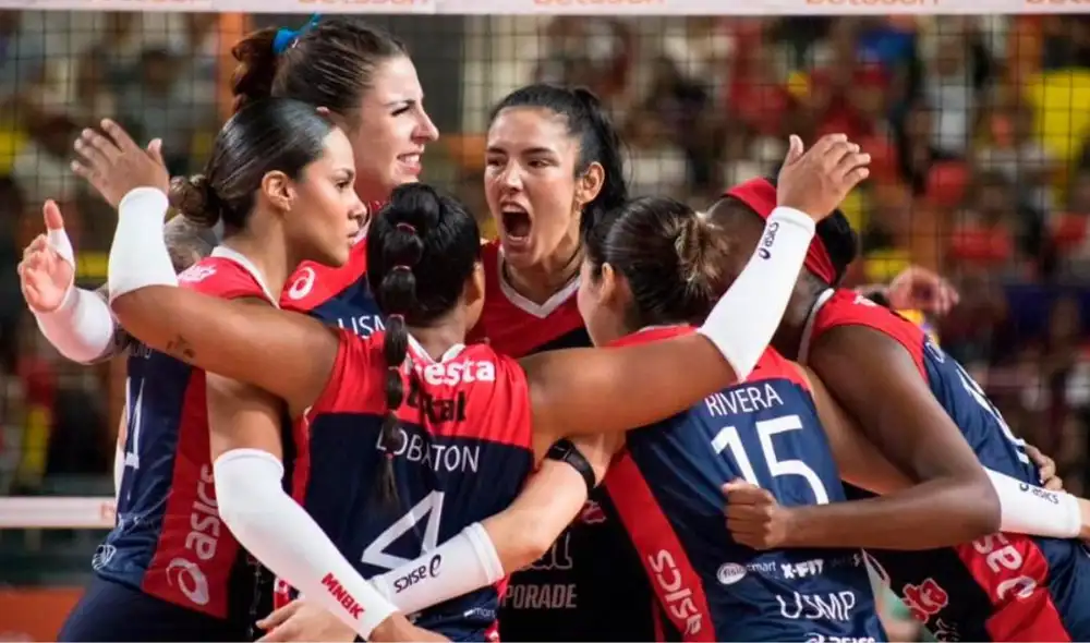 San Martín consiguió su pase a la final tras vencer a Universitario en el extra game. Foto: Liga Peruana de Vóley