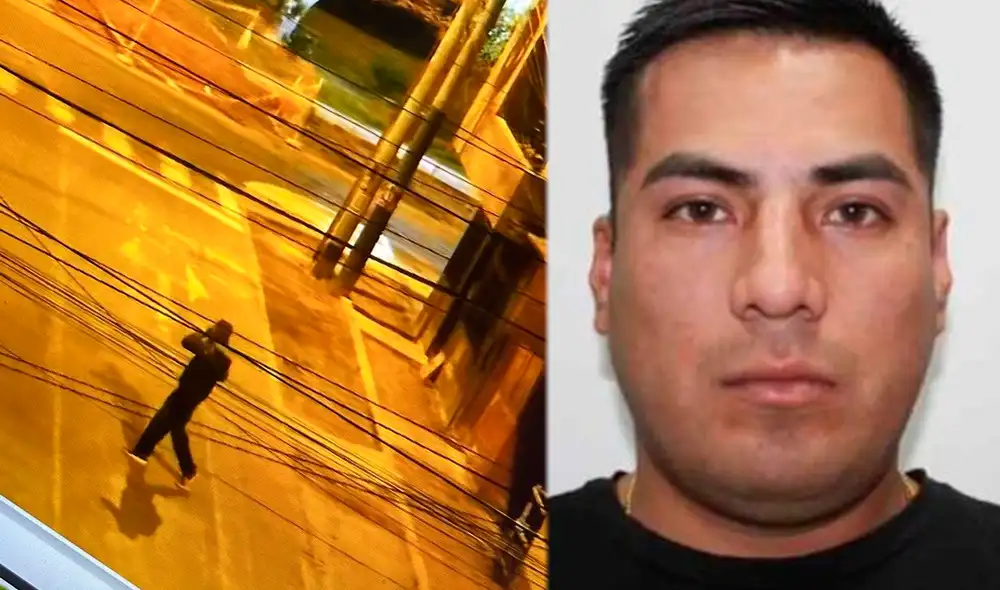 Las cámaras de seguridad captaron al principal sospechoso merodeando por la escena del crimen.