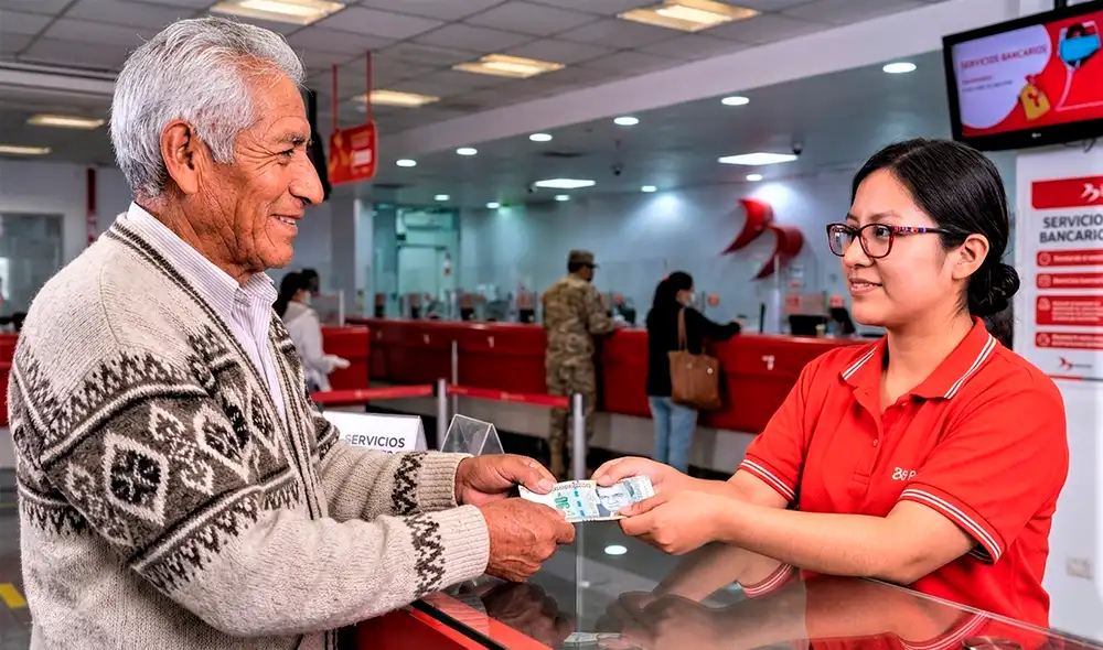 Quienes pertenecen al Decreto Ley 19990 recibirán sus depósitos de manera escalonada. Foto: Andina/Chat GPT.
