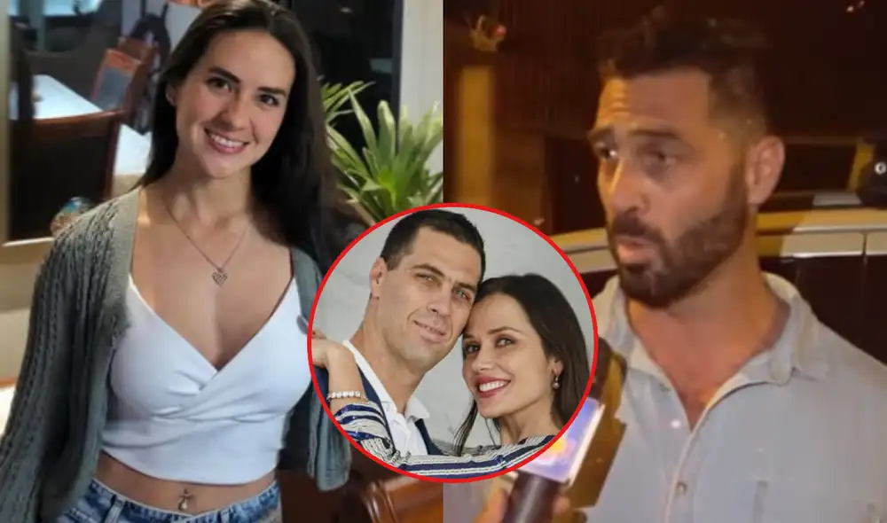 Gustavo Salcedo habla sobre su relación con María Pía Vallejos. Foto: composición LR/Instagram/Willax