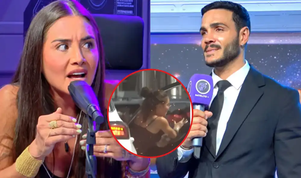 Ximena Hoyos y Mario Irivarren conversan sobre su viaje juntos. Foto: composición LR/Lamanada/YouTube