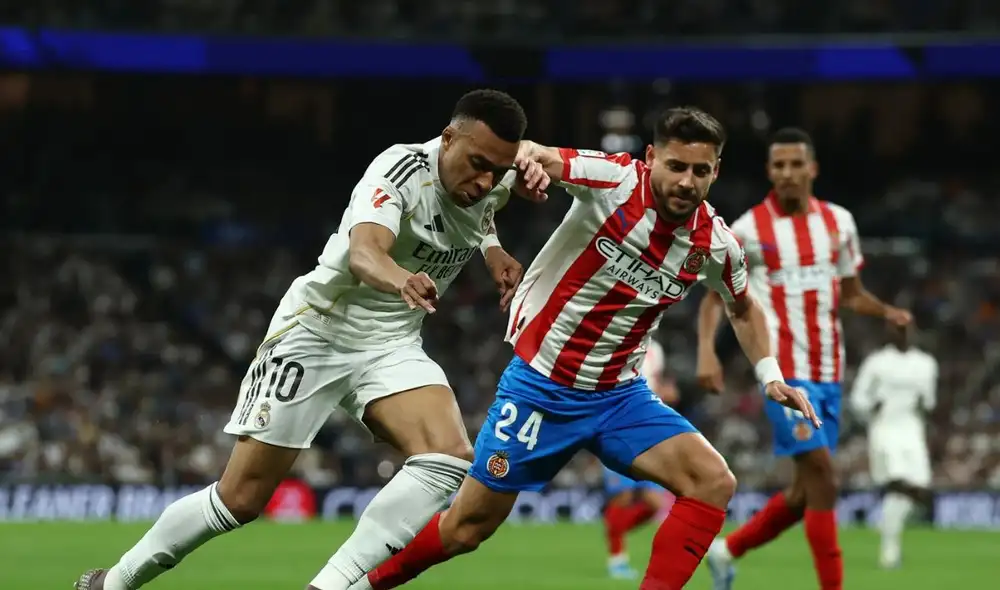 Real Madrid no pudo de local ante Girona. Foto: LaLiga