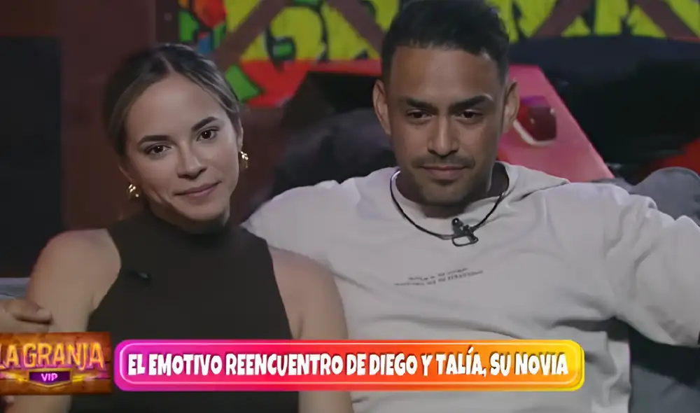 Diego Chávarri tiene especial reencuentro con su novia. Foto: composición LR/Panamericana TV