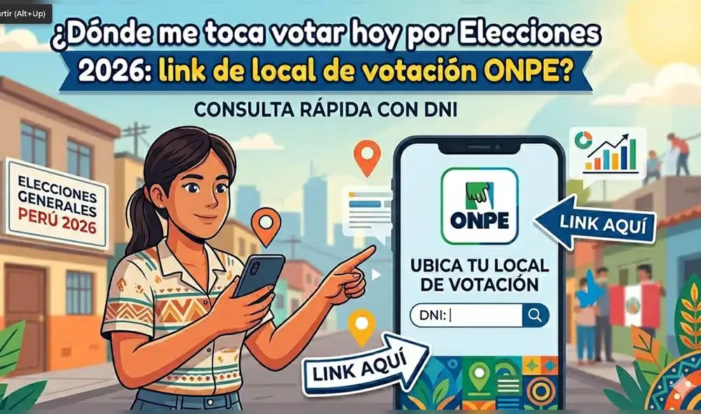 Millones de peruanos eligen a sus nuevas autoridades este domingo 12 de abril. (Foto: Nano Banana by Gemini)