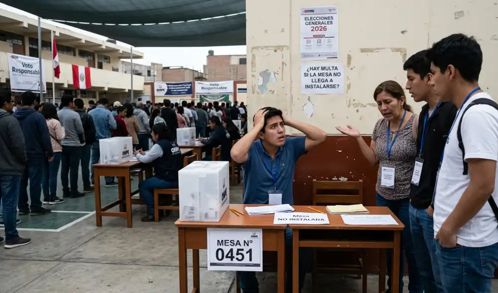 ¿Qué pasa si tu mesa de votación no se instaló? Conoce si pagarás multa. Foto: Gemini IA