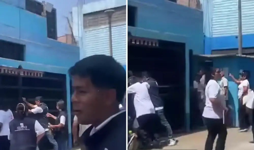 Colegio en SJM no abrió porque material electoral no llegó al local.