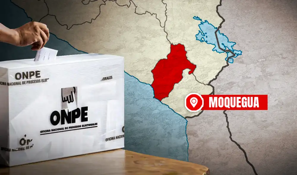 Resultados Elecciones Generales 2026 en Moquegua: Avance oficial de la ONPE revela tendencia clara en Moquegua. | Foto: La República