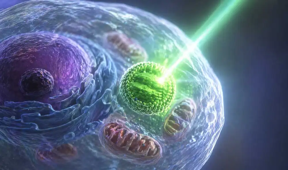 Un equipo científico logró integrar sistemas fotosintéticos en células animales, mejorando la energía celular y revirtiendo daños asociados al envejecimiento. Foto: Ilustrasión IA Un equipo científico logró integrar sistemas fotosintéticos en células animales, mejorando la energía celular y revirtiendo daños asociados al envejecimiento. Foto: Ilustrasión IA