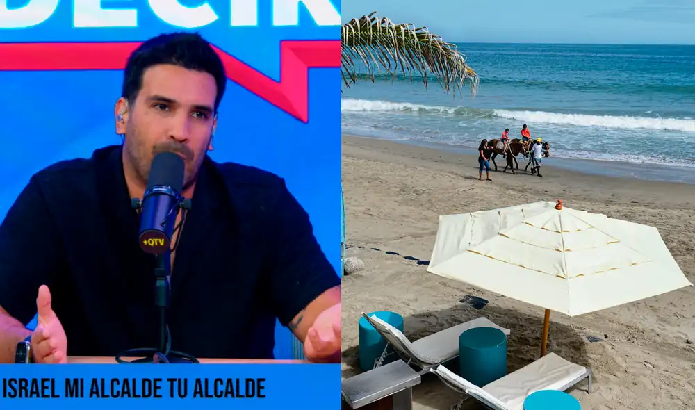 Israel Dreyfus dijo que su sueño no es ser político, pero sí desea mejorar Máncora. Foto: Youtube/Melissa Merino-La República