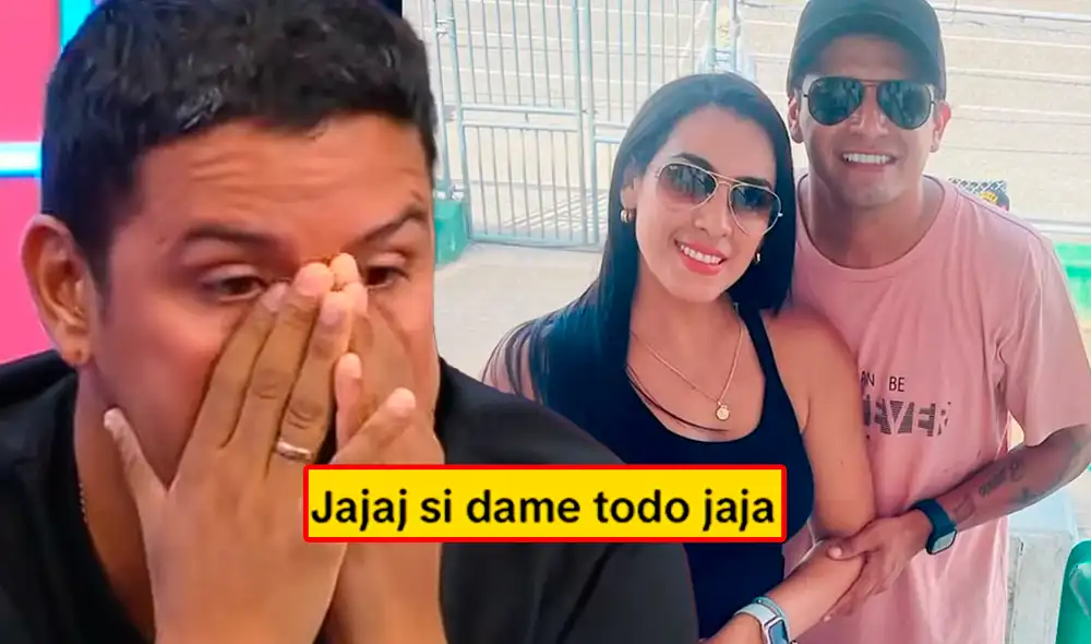 Reimond Manco pidió disculpas públicas a su esposa tras polémicos chats con otras mujeres. Foto: Composición LR/Captura/YouTube