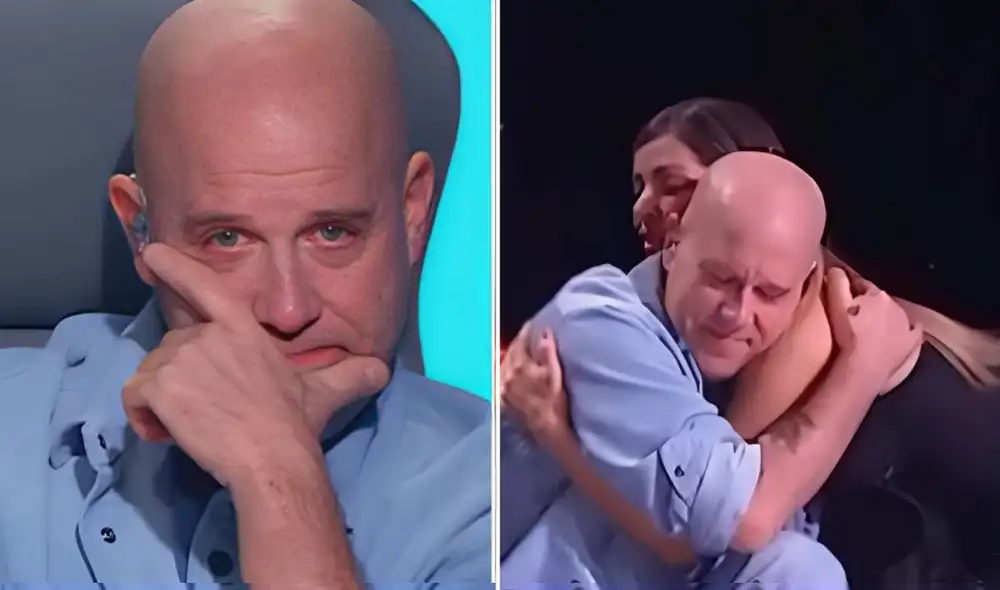 Conmovedora escena de Gian Marco ocurrió en el programa de talento 'A otro nivel'.