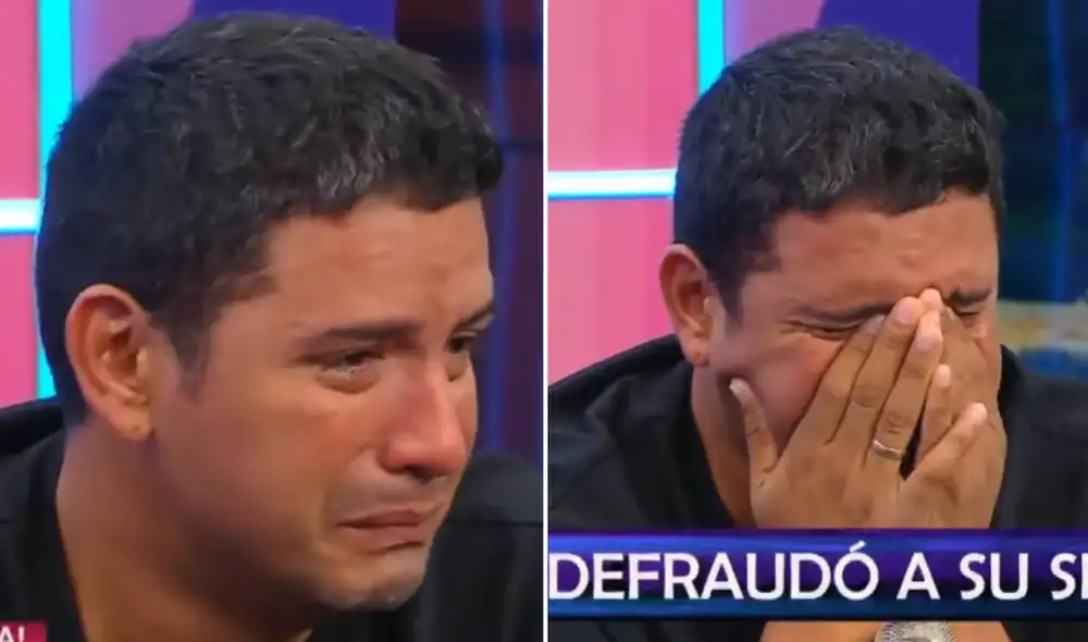 Reimond Manco pidió perdón a sus hijos y a su esposa en el programa de Magaly Medina.