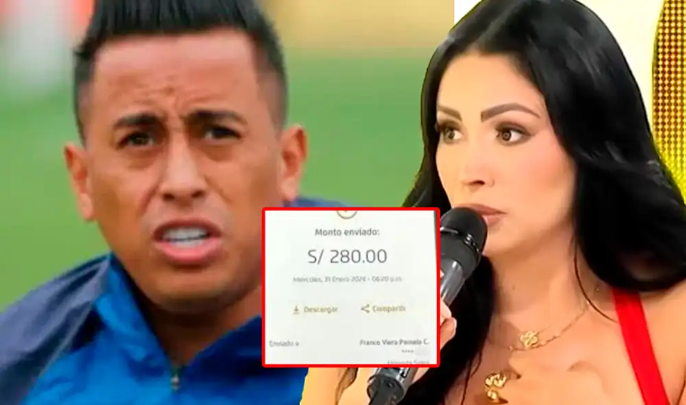 Pamela Franco dio mayores detalles de la pasada relación que mantuvo con Christian Cueva. Foto: Composición LR/Captura/YouTube