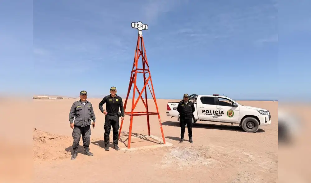 Policía intensifica patrullaje en la frontera sur, según el Mininter.