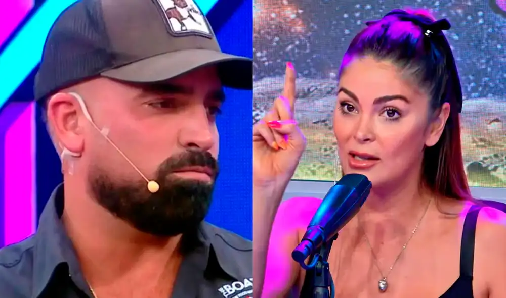 El exposo de la exreina de belleza, Brian Rullan, defendió su rol como padre, enfatizando la importancia de proteger la imagen de sus hijos. Foto: ATV/captura Youtube