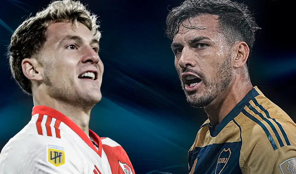 El primer partido del año entre River - Boca se jugará en el Monumental. Foto: composición LR/AFP/Boca