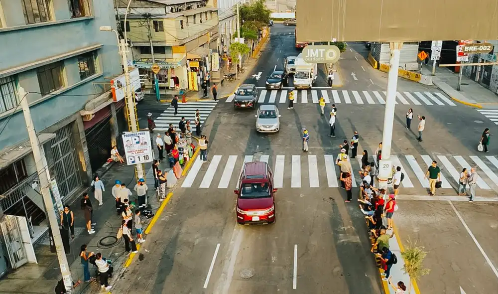 Avances en obras de la Línea 2 del Metro en Lima en Breña