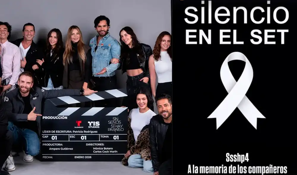 El rodaje de 'Sin senos sí hay paraíso 4' vivió momentos de tensión en Colombia. Foto: Composición LR/Captura/Instagram