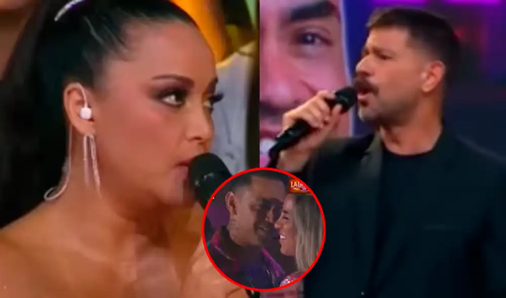 Diego Chávarri y Gabriela Herrera confesaron sus sentimientos en 'La granja VIP'. Foto: Composición LR/Captura/YouTube