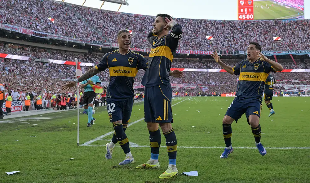 El primer partido del año entre River - Boca se jugó en el Monumental. Foto: AFP El primer partido del año entre River - Boca se jugó en el Monumental. Foto: AFP