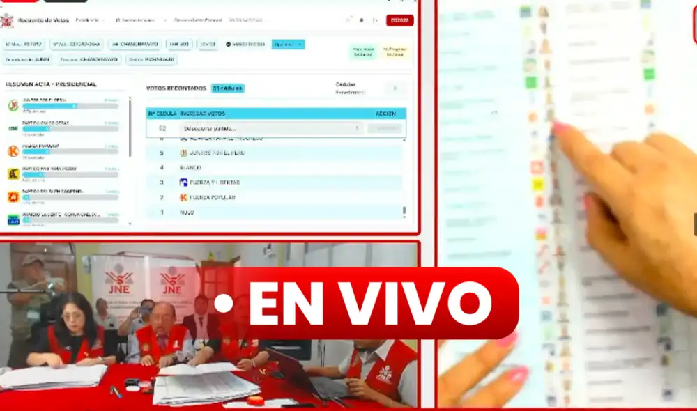 Recuento de votos se realizarán este lunes 20 de abril. Foto: Composición/LR