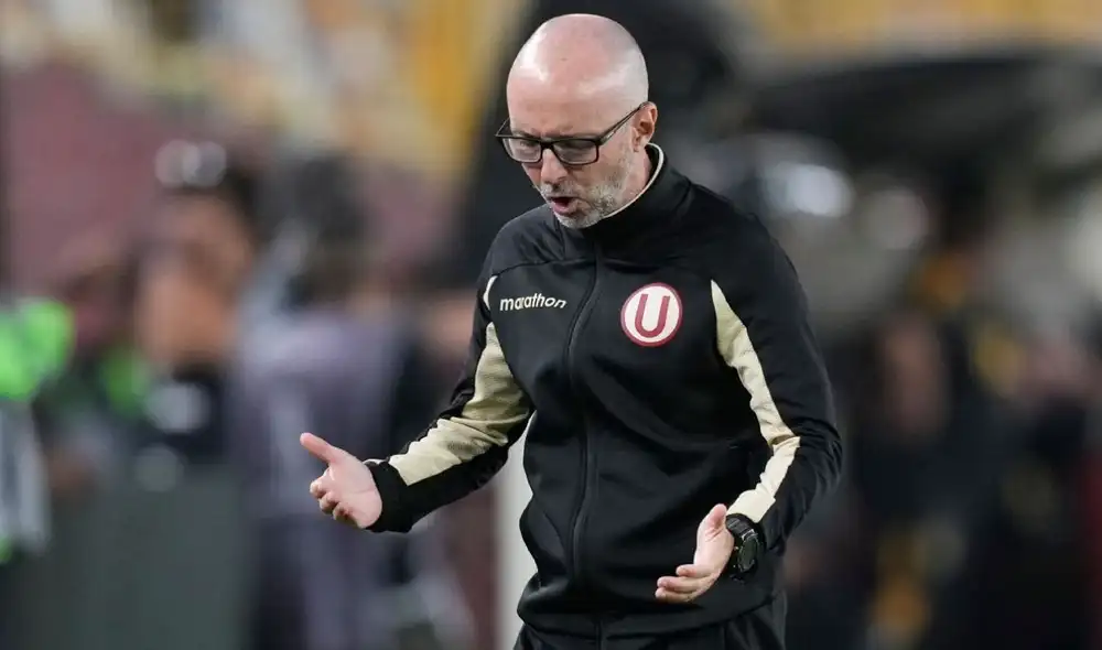 Javier Rabanal no continuaría al mando de Universitario. Foto: Liga 1
