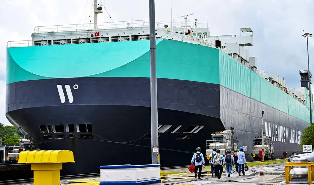El conflicto se intensifica en medio de tensiones entre Panamá y China, que incluyen la operación de puertos cruciales como Balboa y Cristóbal. Foto: AFP