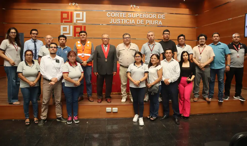 El objetivo de la visita fue verificar el estado de los expedientes pendientes en calificación y sentenciados. Fuente: Difusión.