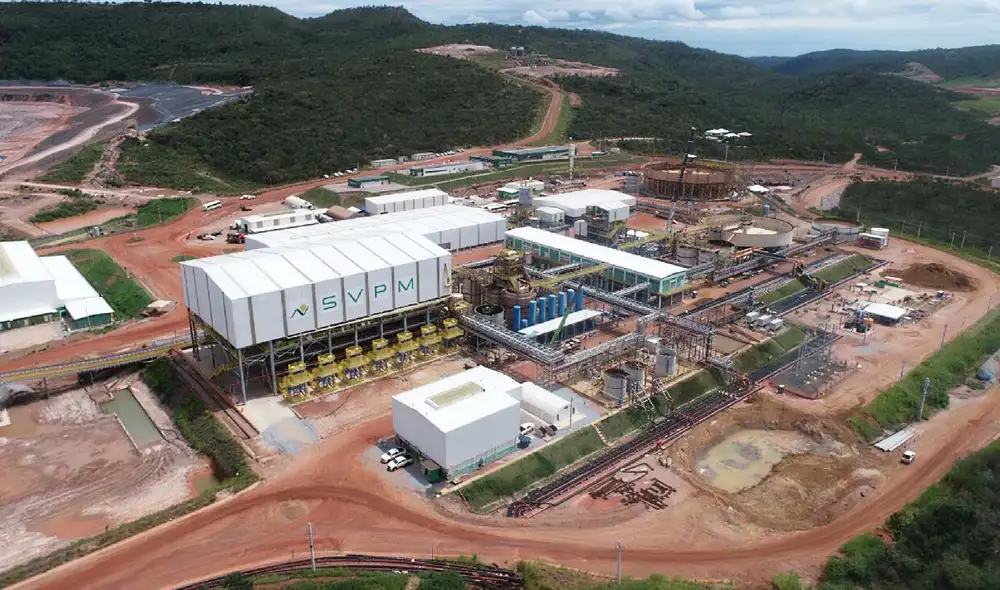 La minera Serra Verde, única productora de estos minerales a gran escala fuera de Asia, incluye la mina Pela Ema. Foto: Serra Verde Group