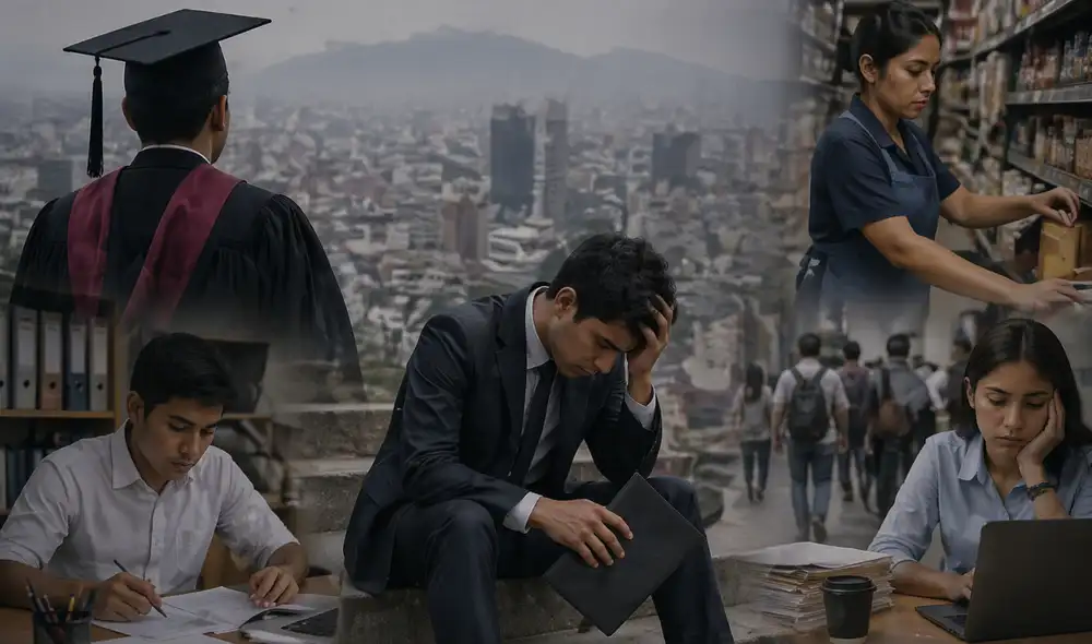 Según datos del INEI, el subempleo por ingresos aumentó 21,1% en el último año, afectando a personas con educación superior universitaria.