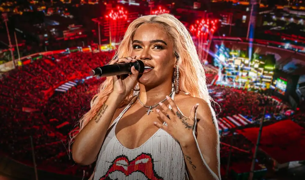 La última vez que Karol G se presentó en Perú fue en 2024. Foto: composición LR/Jazmin Ceras/Instagram