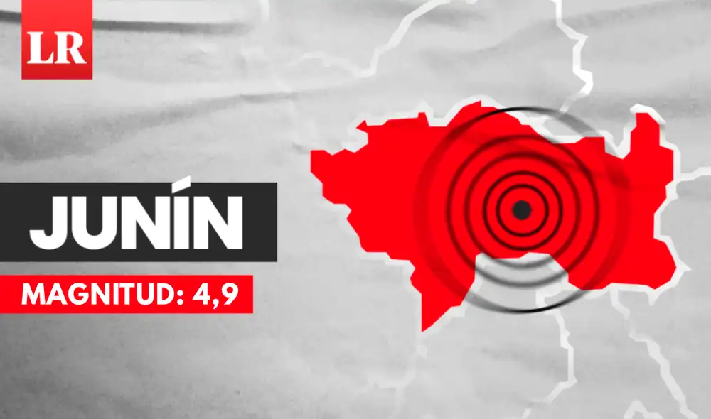 Sismo de magnitud 4,9 se sintió en Junín, según IGP