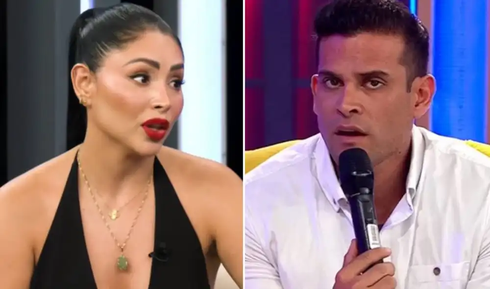Pamela Franco compartió fuertes revelaciones sobre Christian Domínguez en programa de Andrea Llosa.