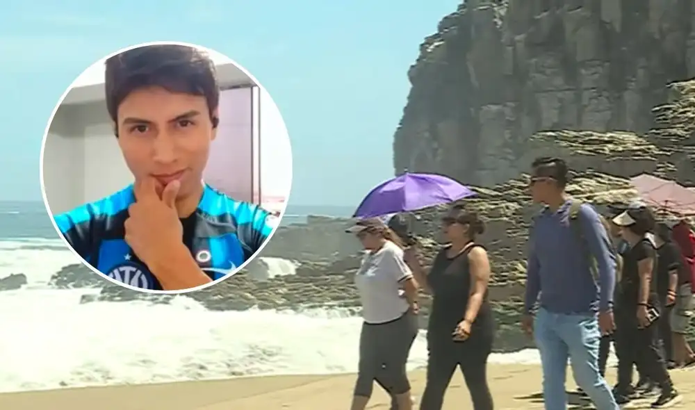 Jorge Armando Cuba desaparece en el mar de la playa La Chira en Chorrillos